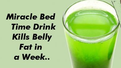 Bedtime Drink to Lose Belly fat Overnight