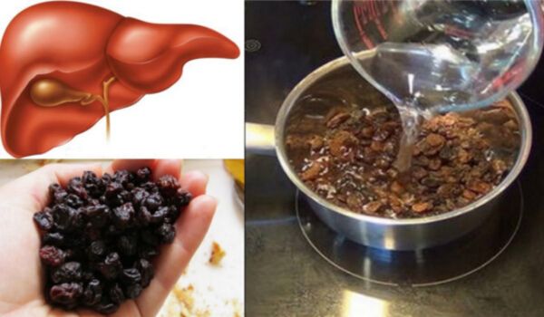 Raisin Water Liver Cleanse