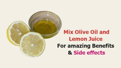 Olive Oil and Lemon Juice Benefits