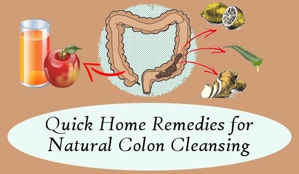 Quick Home Remedies for Natural Colon Cleansing