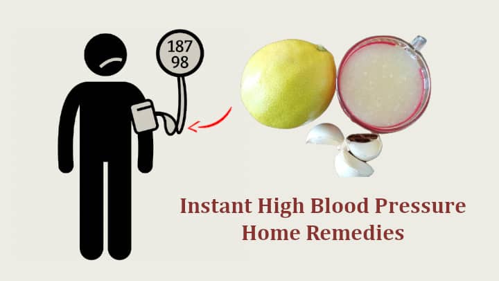 High Blood Pressure Home Remedies