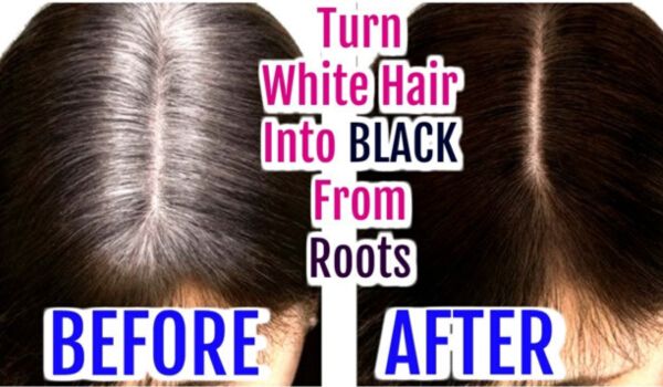 How to Stop Grey Hairs Naturally and Turn them Black Again