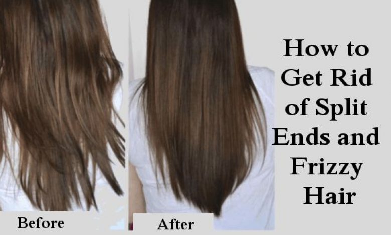 How to Get Rid of Split Ends and Frizzy Hair