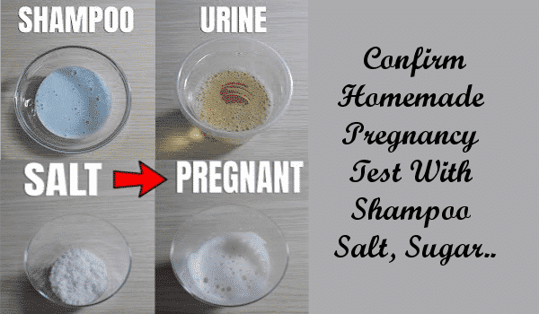 home pregnancy test using sugar