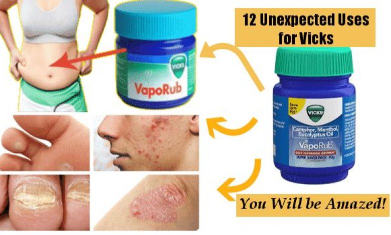 Vicks vaporub uses