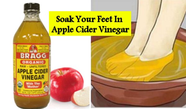 Soak Feet In Apple Cider Vinegar
