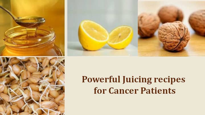 Powerful Juicing recipes for Cancer Patients