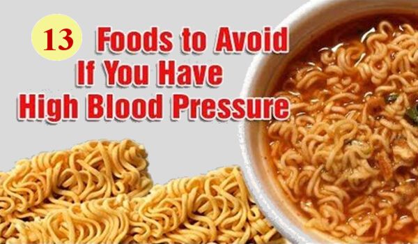 13 Foods to Avoid If You Have High Blood Pressure