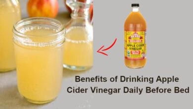 Benefits of Drinking Apple Cider Vinegar Daily Before Bed!