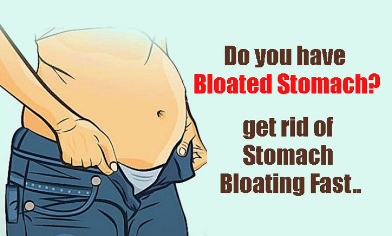 How to Get rid of a Bloated Stomach Fast Naturally