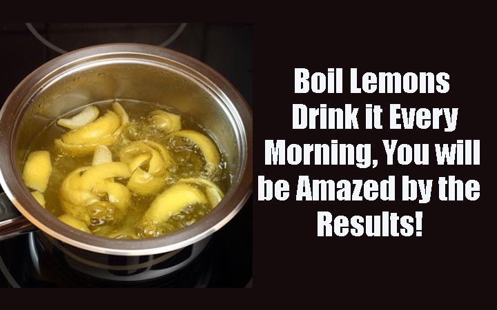 Drinking Boiled Lemon Water Benefits and Side effects