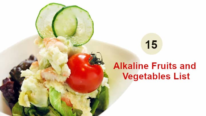 Alkaline Fruits and Vegetables List