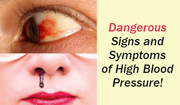 9 Dangerous Signs and Symptoms of High Blood Pressure that you should not Ignore