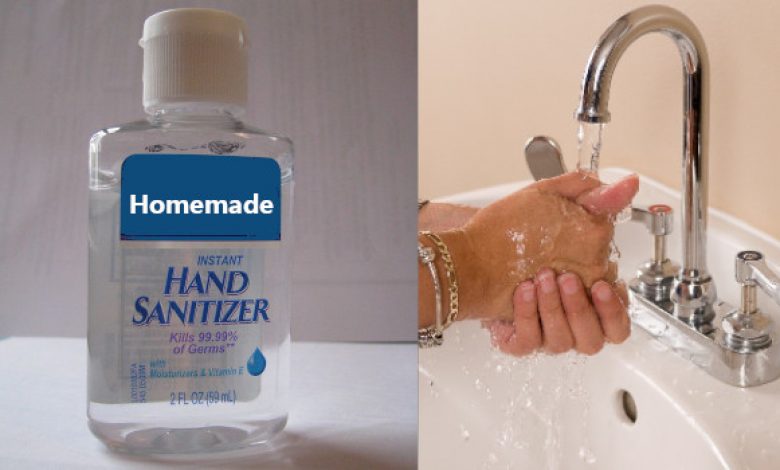 Homemade Hand Sanitizer