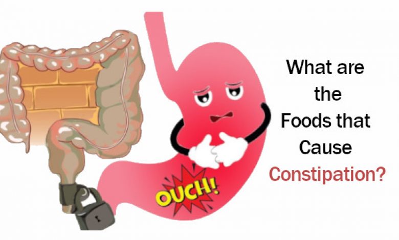 Foods that cause Constipation