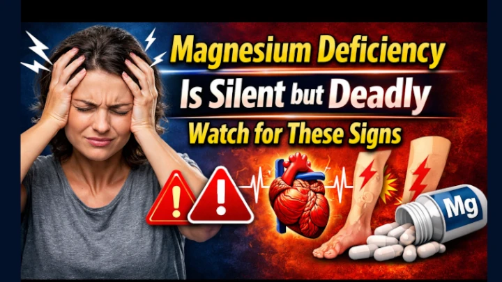 Magnesium Deficiency Is Silent but Deadly-Watch for These Signs