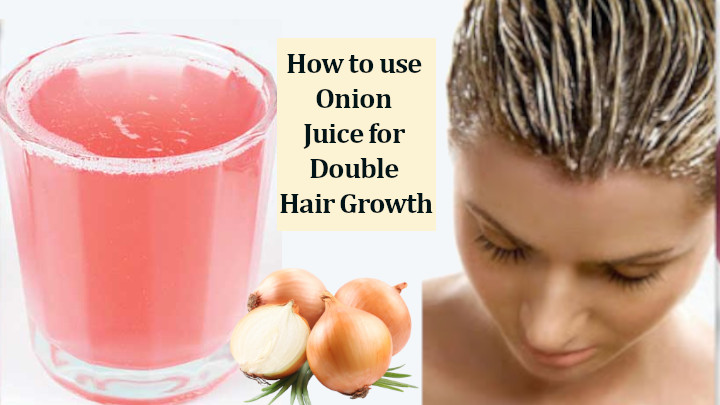 How to use Onion Juice for Double Hair Growth