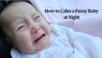 How to Calm a Fussy Baby at Night
