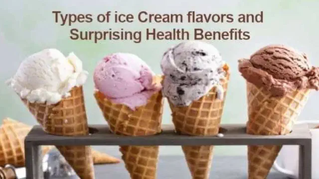 Types of ice Cream flavors