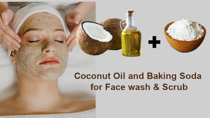 Coconut Oil and Baking Soda for Face