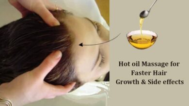 Hot oil Massage for Hair Benefits and Side effects