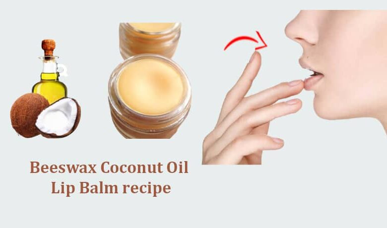 Beeswax Coconut Oil Lip Balm recipe