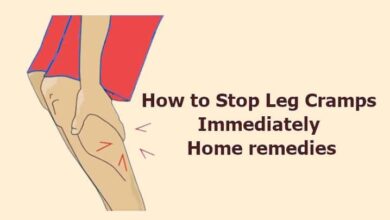 How to Stop Leg Cramps Immediately Home remedies