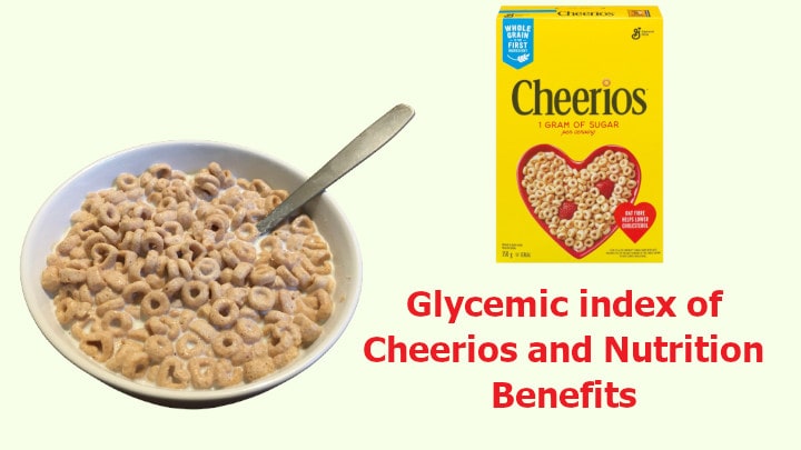 Glycemic index of Cheerios Cereal