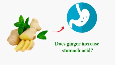 Does ginger increase stomach acid