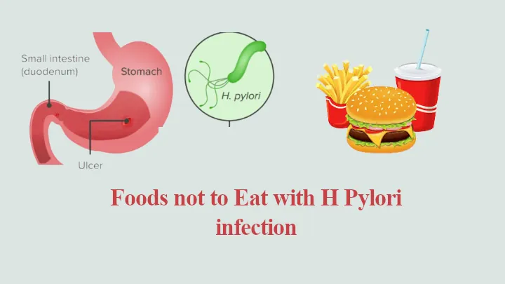 Foods not to Eat with H Pylori