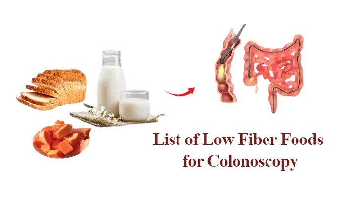 Low Fiber Foods for Colonoscopy