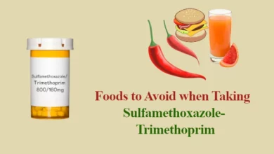 Foods to Avoid when taking Sulfamethoxazole / Trimethoprim