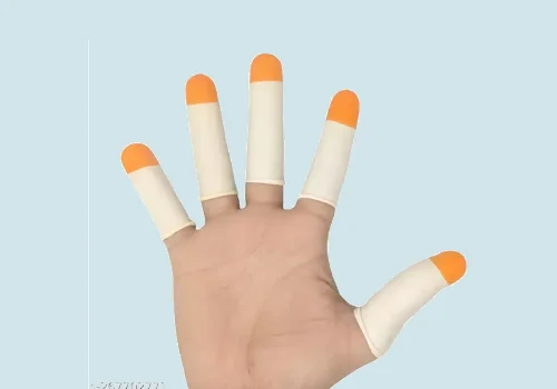 What are Finger cots used for